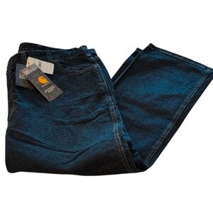 Carhartt FR Relaxed Fit Rugged Flex Denim Dark Wash Jeans